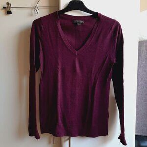 Banana republic merino wool sweater, burgundy, XS